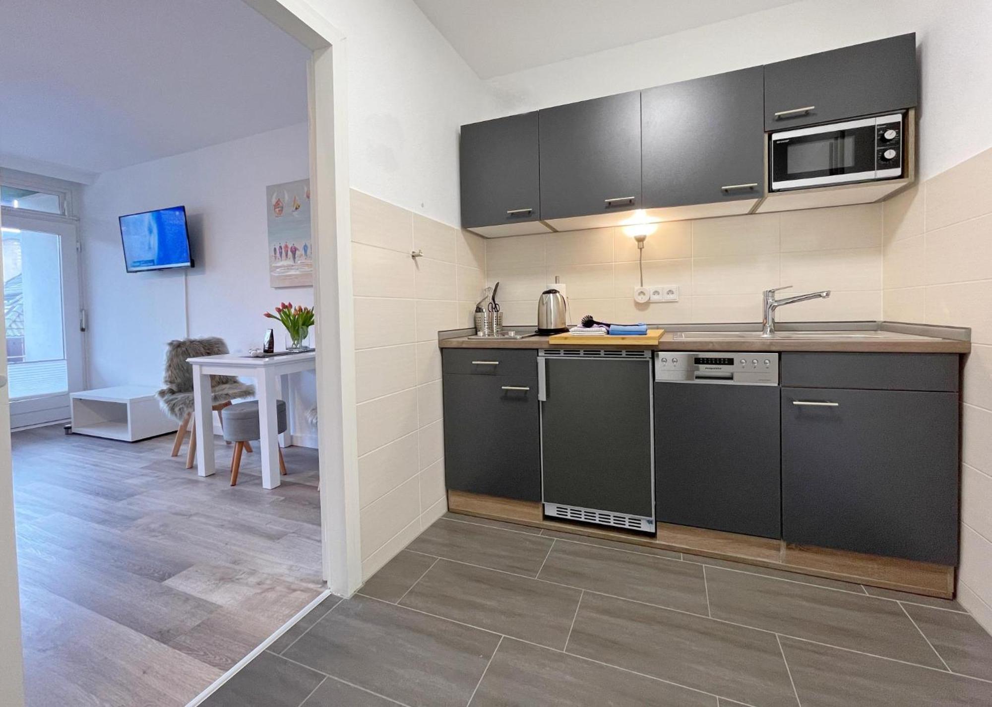 Ferienwohnung mitten in Westerland mit Balkon Strandläufer 1 Exterior foto
