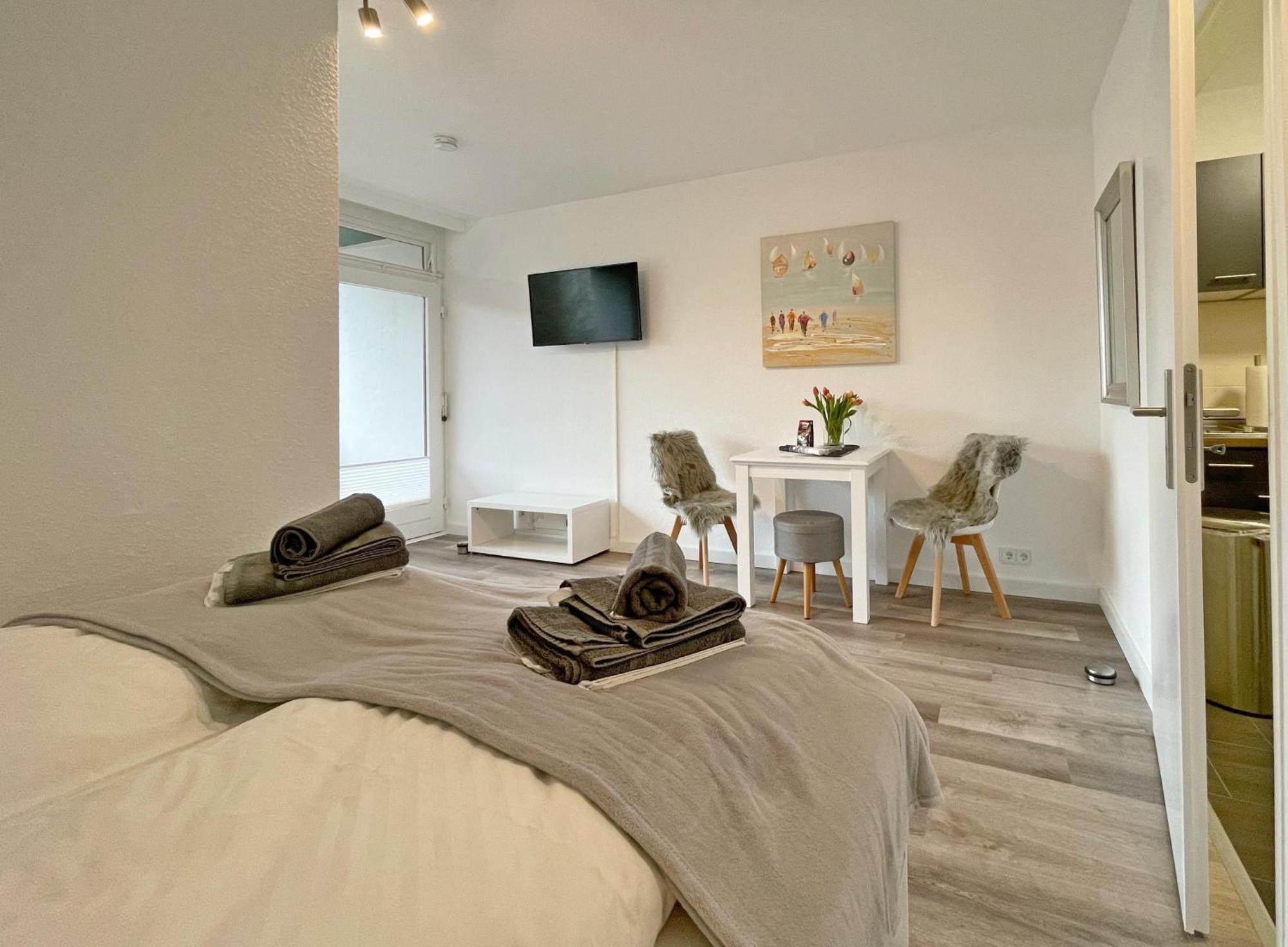 Ferienwohnung mitten in Westerland mit Balkon Strandläufer 1 Exterior foto