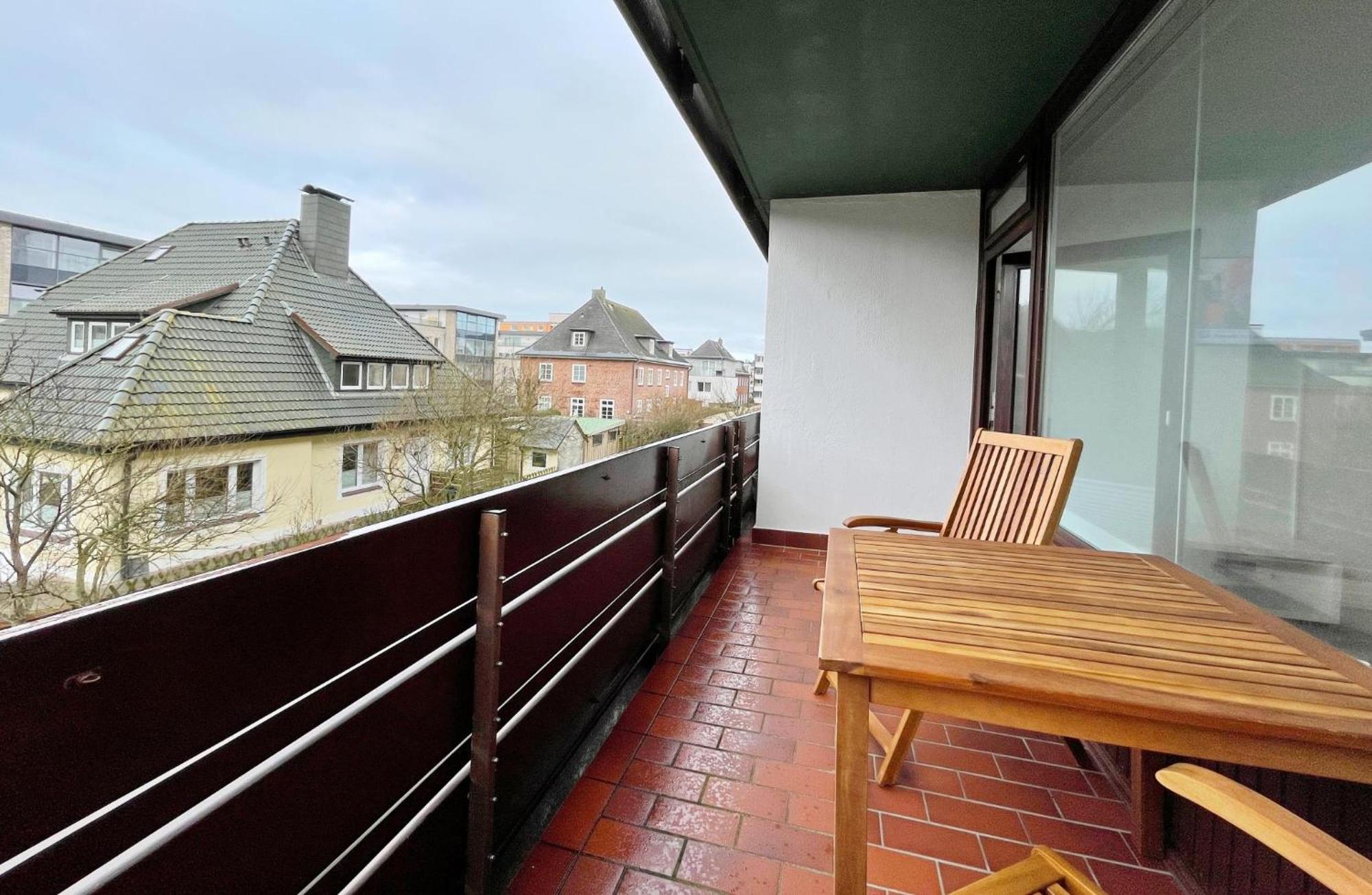 Ferienwohnung mitten in Westerland mit Balkon Strandläufer 1 Exterior foto